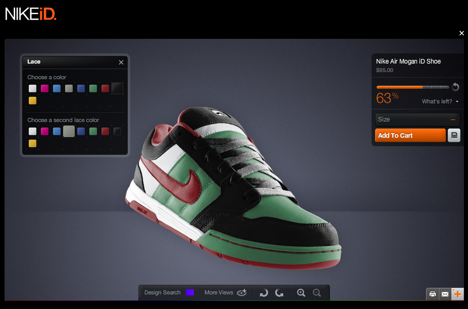 Con NikeiD le sneakers Nike sono personalizzate